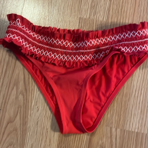 Tory Burch Other - Tory Burch Ruffle‎ Bikini Bottoms Size XS